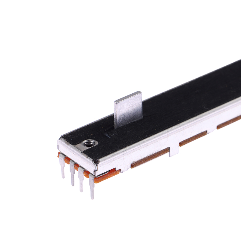 128mm Mixer Fader B10K Single And Dual Channel B103 Straight Sliding Potentiometer Total Length 12.8cm Stroke 100. 