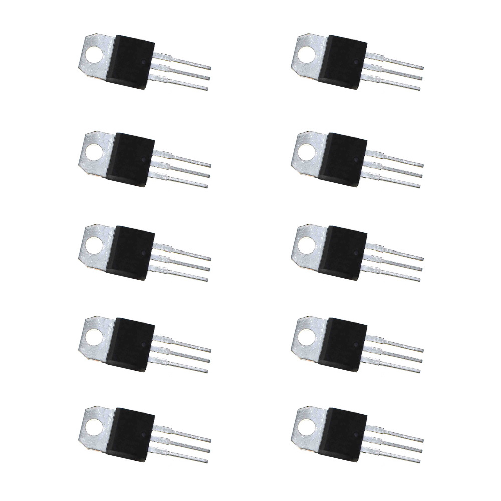 10pcs lm317t lm317 voltage regulator ic 1.2v to 37v 1.5a .want good quality please choose us