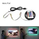 12V LED Light Strip 5M 16.4ft RGB LED Tape Lights RGB Rope Lights 16 Milions Colors Flexible Changing LED Strip Lights with Remote for TV Bedroom Party Home Lighting Kitchen Bar. 