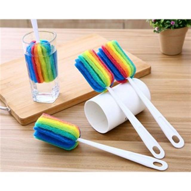 Cây cọ rửa ly 7 màu