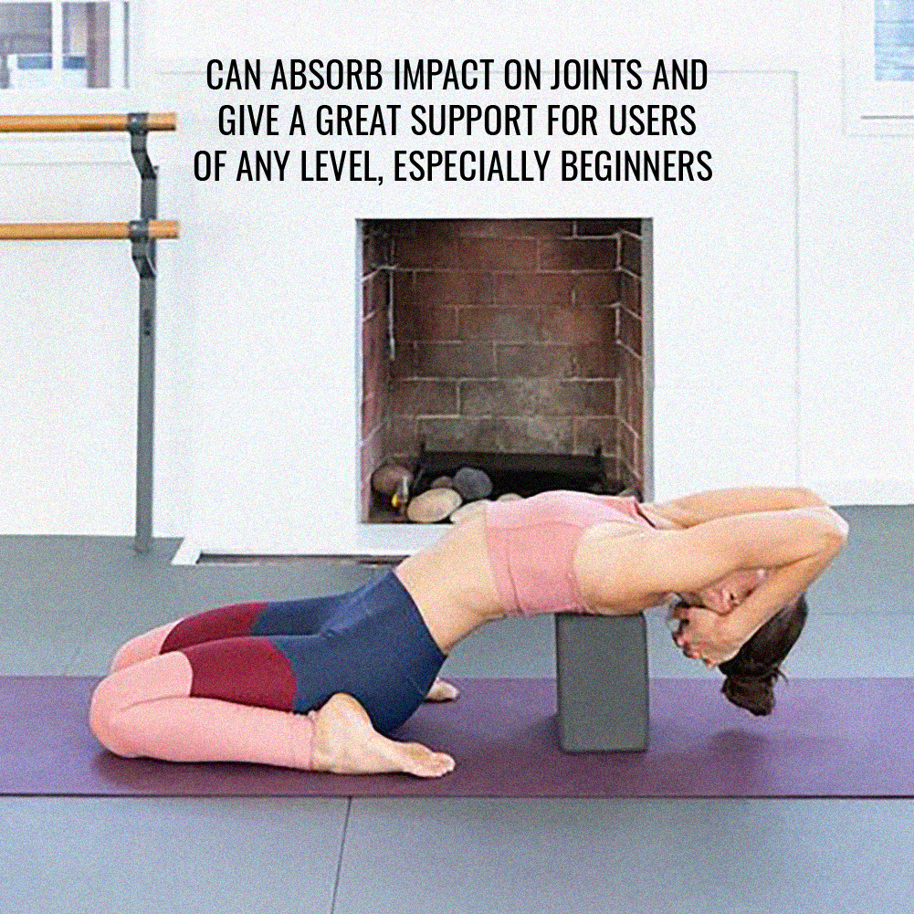 Ultimate Sup 2 Pcs Yoga Block  Yoga Brick for Yoga Pilates Exercises