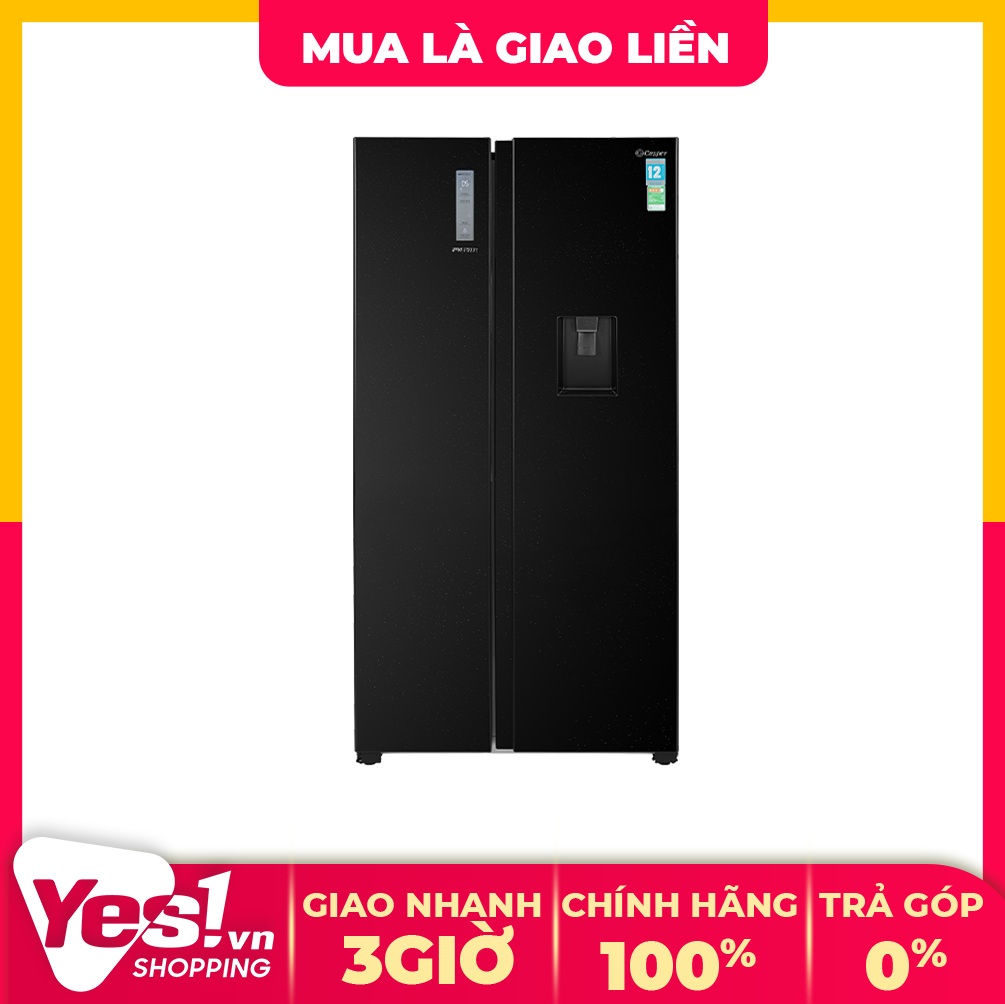 Tủ lạnh casper inverter 550 lít rs-570vbw - bảo hành chính hãng - voucher 10% tối đa 400k