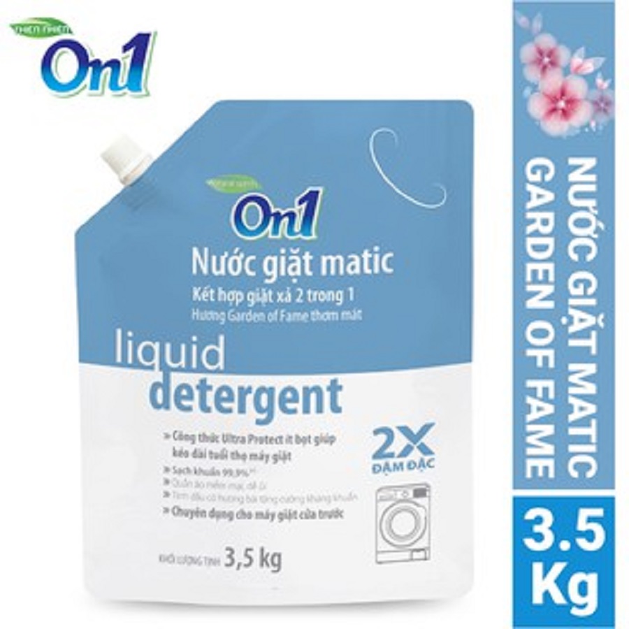 Hcm - túi nước giặt xả on1 túi 3.5l