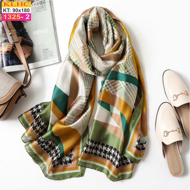Khăn Choàng Lụa Thời Trang 1005 - Thế Giới Khăn Đẹp - Giá Sỉ