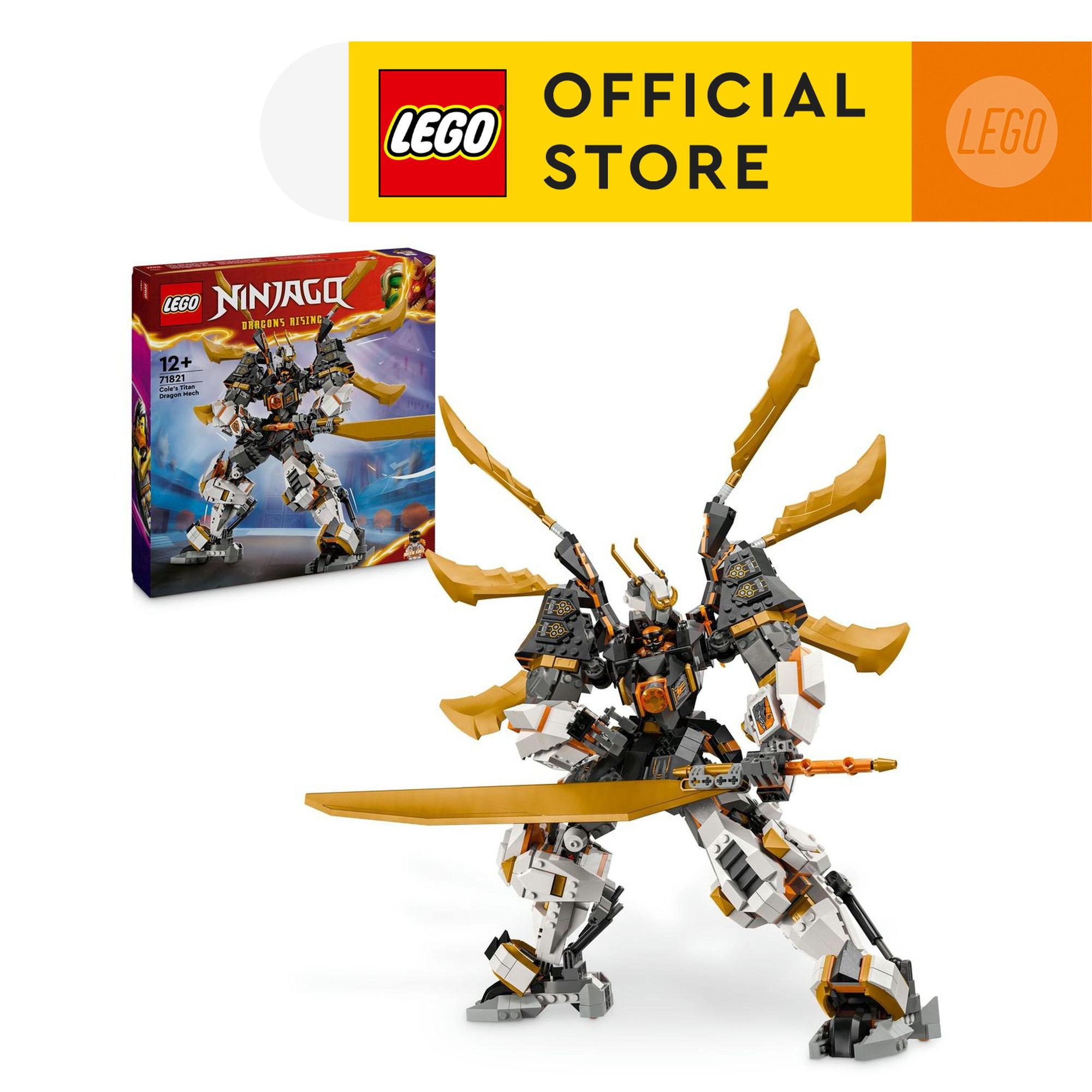 LEGO NINJAGO 71821 Cole's Titan Dragon Mech (1055 Pieces)