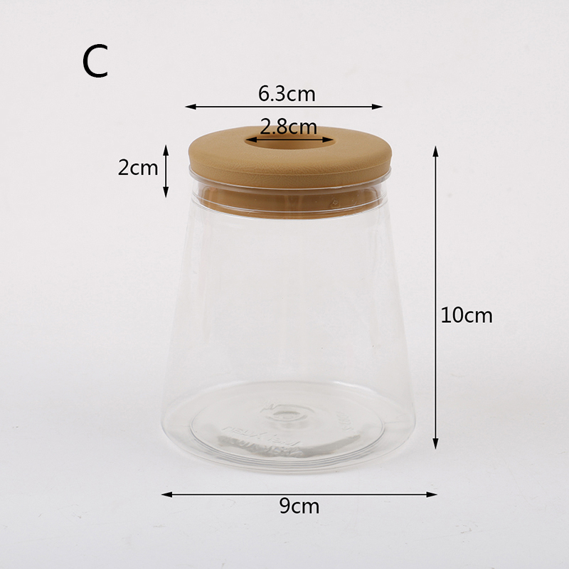 Zonee Transparent Flower Pot Hydroponic Automatic Water Absorption Plastic Flower Pot