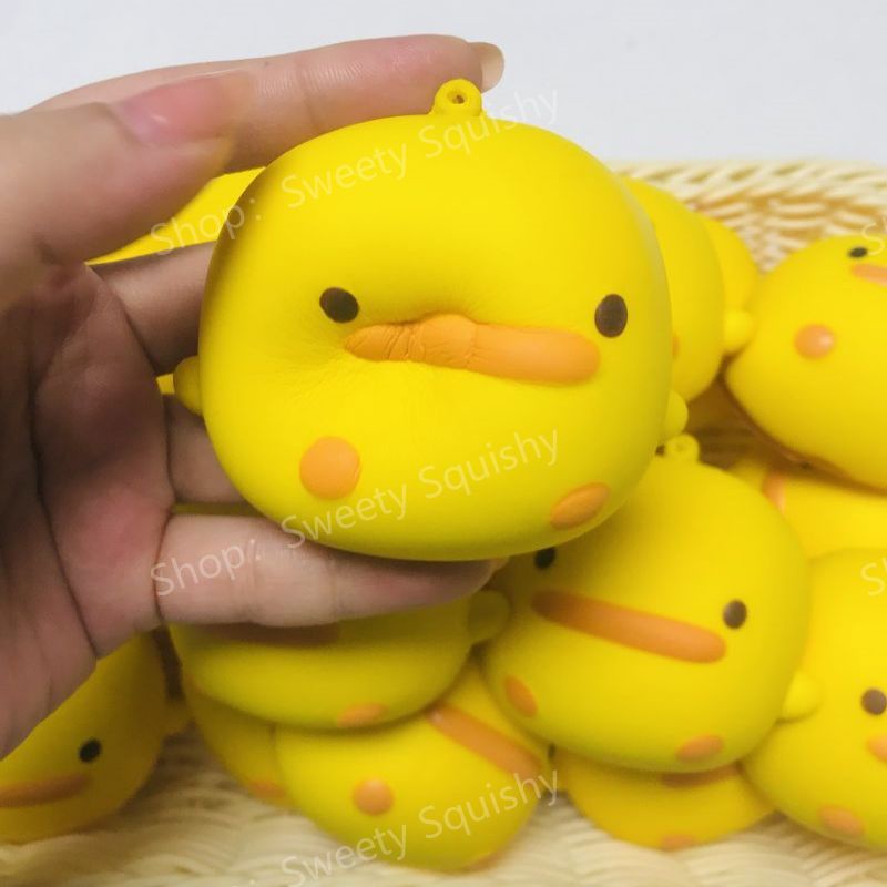 Yellow Duck Slow Rebound Decompression Vent Toy Squishy Slow Rising Toy
