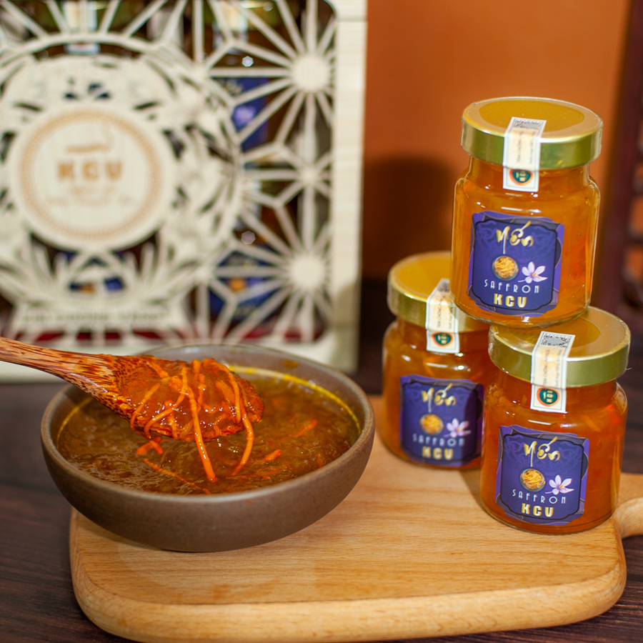 Yến Đông Trùng Hạ Thảo Saffron KCV (6 Hũ/Hộp)