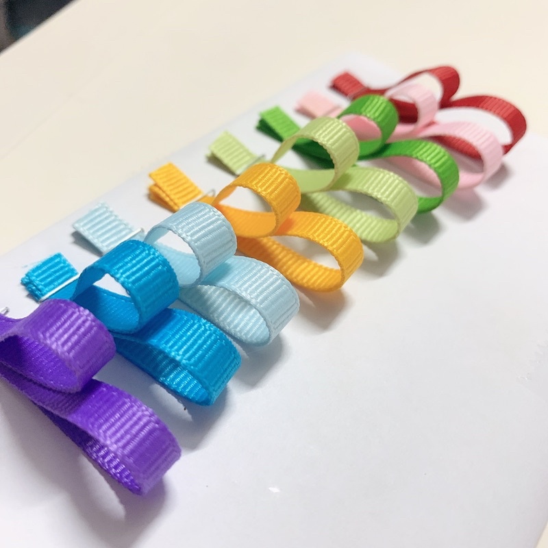 5m Ruy băng gân 5mm - 7mm nhiều màu