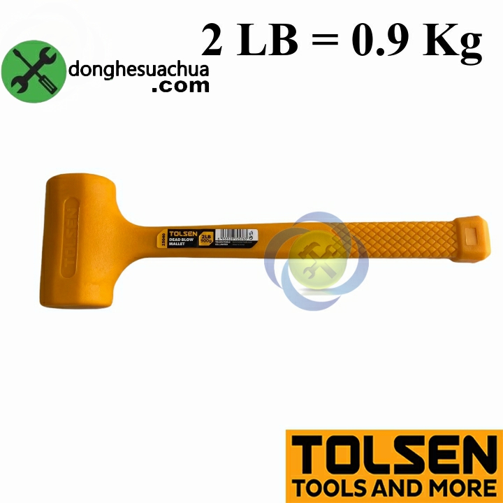 Búa cao su giảm chấn Tolsen 25040 trọng lượng 2LB