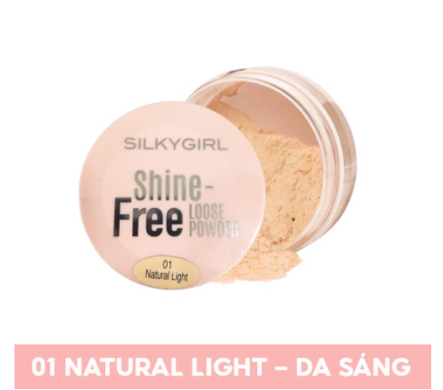 Phấn Phủ Dạng Bột Kiềm Dầu Silkygirl Shine-Free Loose Powder 8g