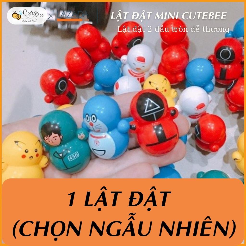 Flip mini squid game-Safe Kids ABS plastic ink game model toy-retail from 1 flip [cutebee]