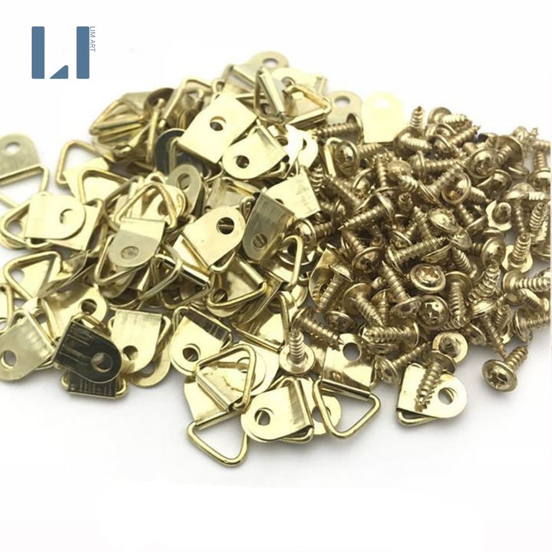 Set 5 cặp ốc vít và móc treo tranh ảnh