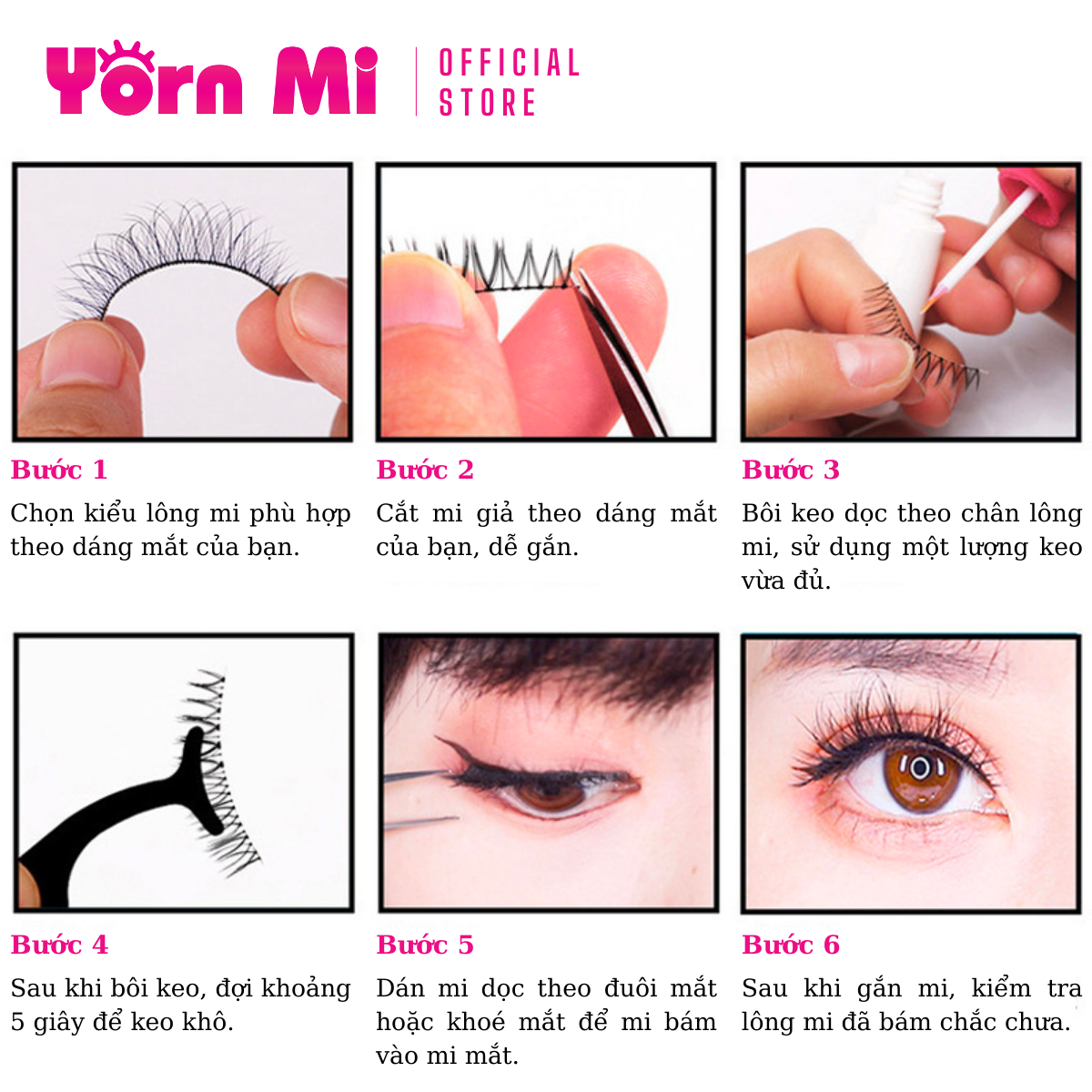 LÔNG MI GIẢ 3D-01 SỢI MẢNH