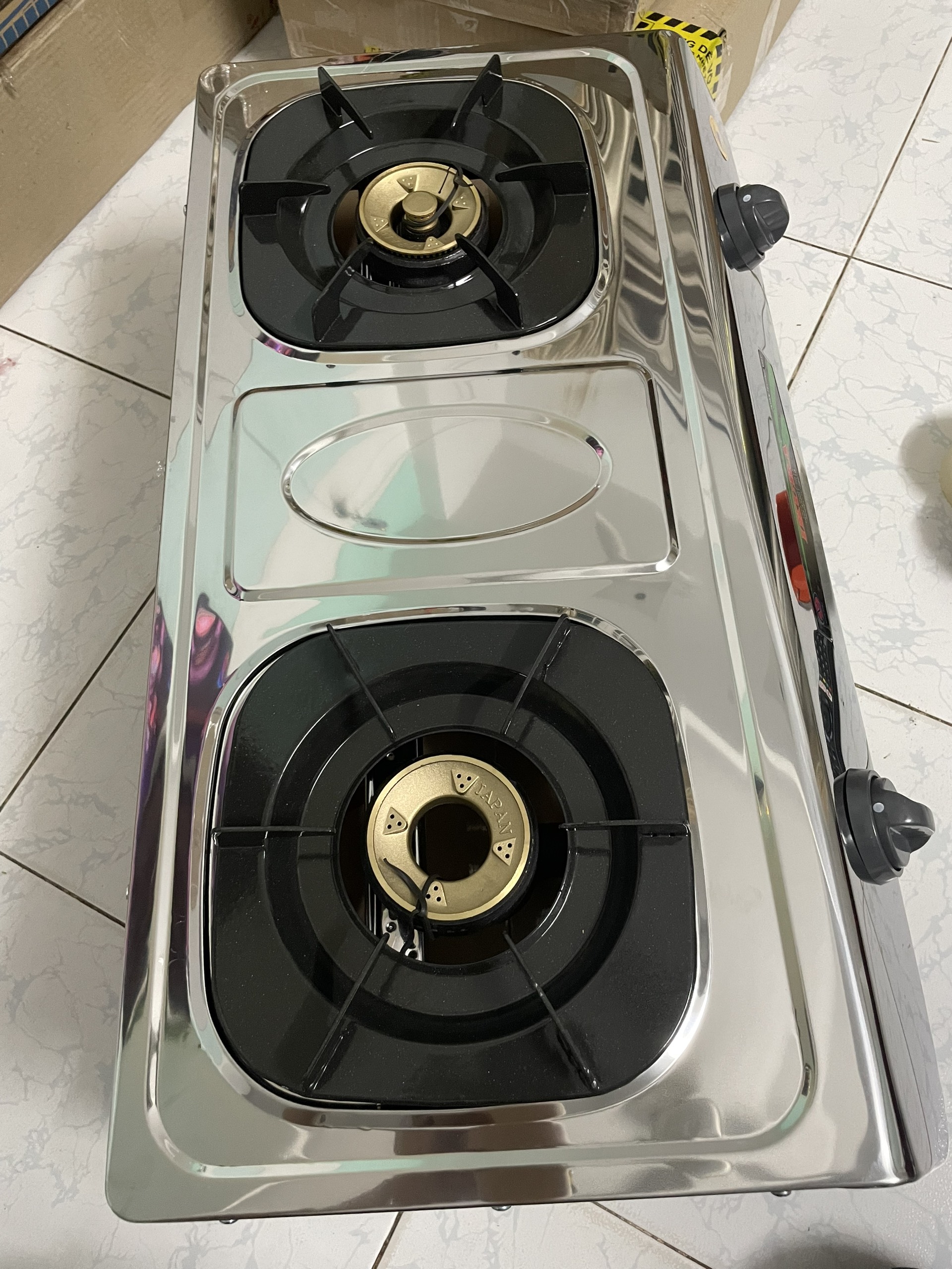 [HCM]Bếp ga dương mặt inox siêu bền, tiết kiệm ga, lửa mạnh