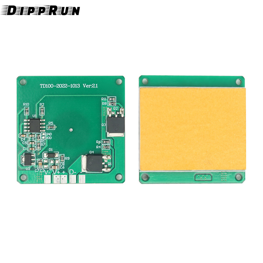 DIPPRUN 12V-24VTouch Sensor Switch for Bathroom Mirror LED Light Capacitive Touch Light Switch 12V24V Bathroom Smart Glass Capacitance Sensor Module