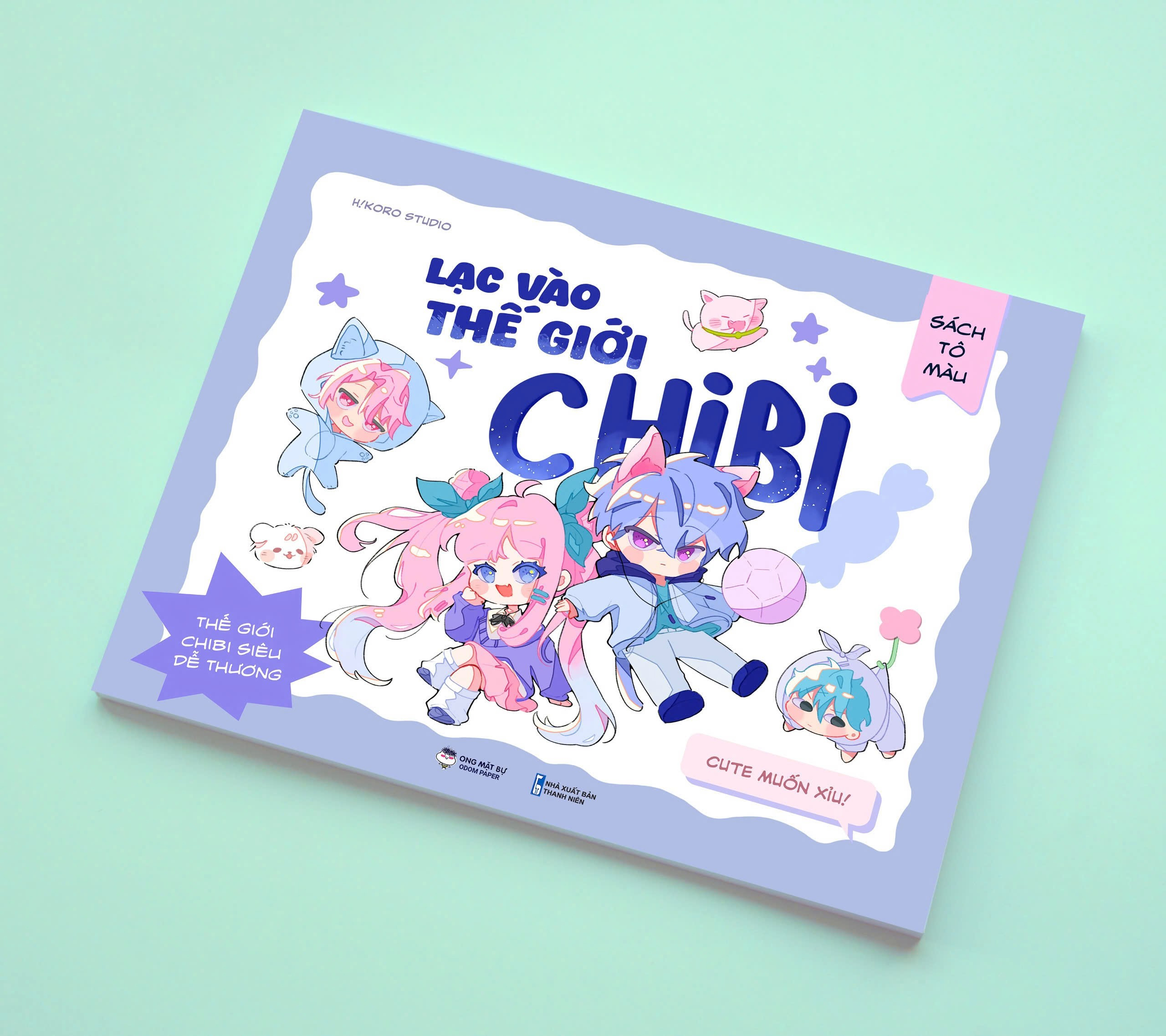Fahasa - Sách Tô Màu - Lạc Vào Thế Giới Chibi