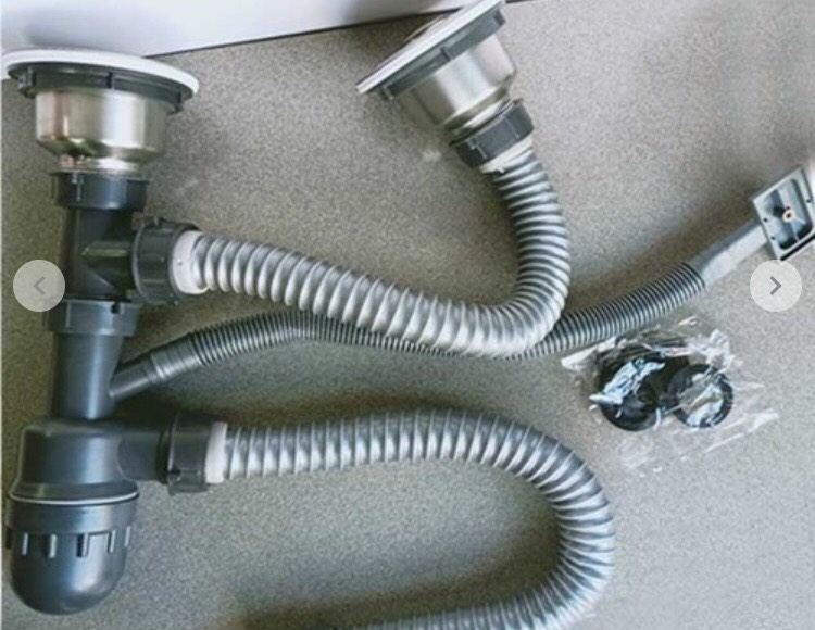 BỘ XẢ CHẬU RỬA CHÉN 2 HỘC PHI 140 – GIẢI PHÁP THOÁT NƯỚC NHANH, SẠCH, TIỆN LỢI