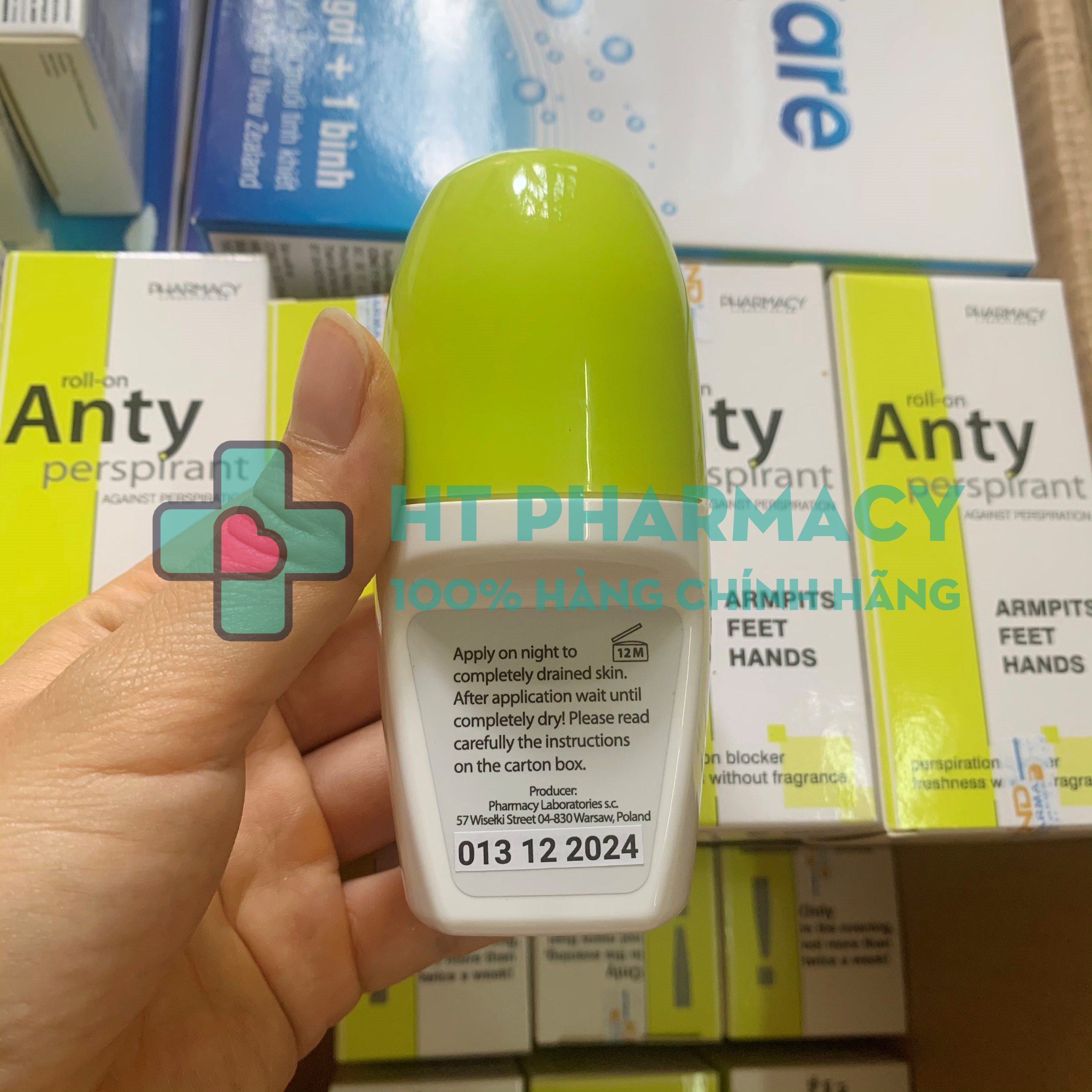 Lăn khử mùi Anty Perspirant Roll - nhập khẩu Ba Lan