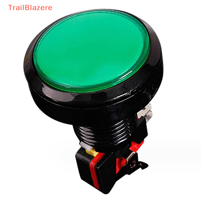 TrailB 1 cái 45 mét push button Arcade nút Led Micro chuyển đổi 12V Power Button chuyển đổi thiết lập màu xanh lá cây Vàng Đỏ Trắng Xanh