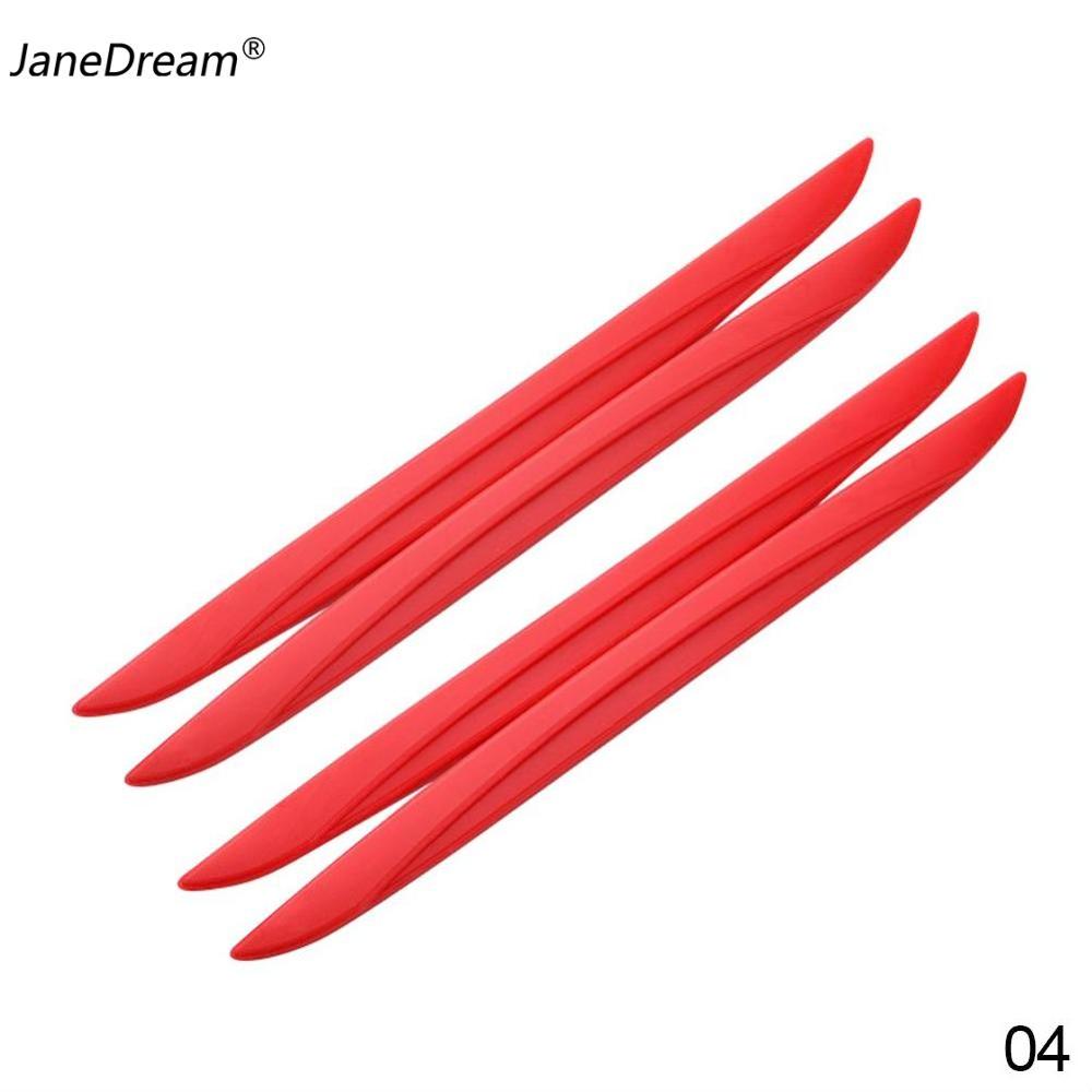 JaneDream 4Pcs Universal Car Door Edge Scrape Guard Bumper Guards Protector Rearview Mirror Protection Sticker Protective Strip BYD ATTO 3