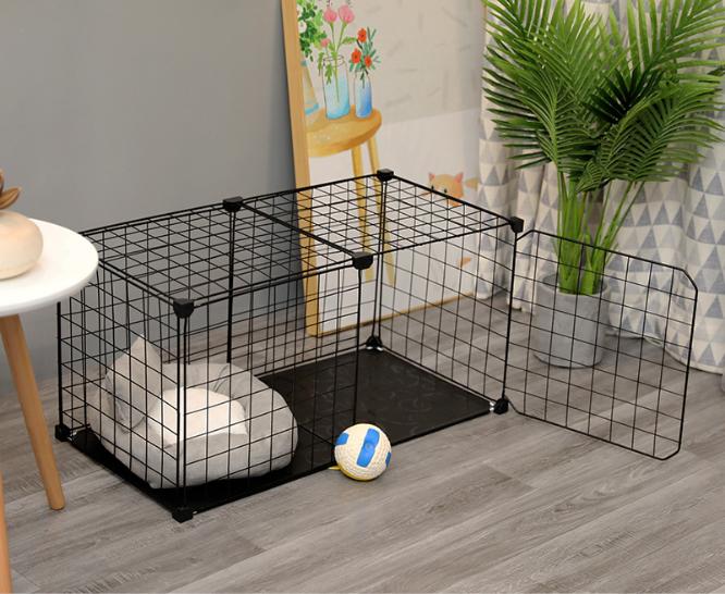 Combo Chuồng Chó Chuồng Mèo - bằng lưới sắt nhiều màu sắc kích thước - mèo 2x2x1 .
