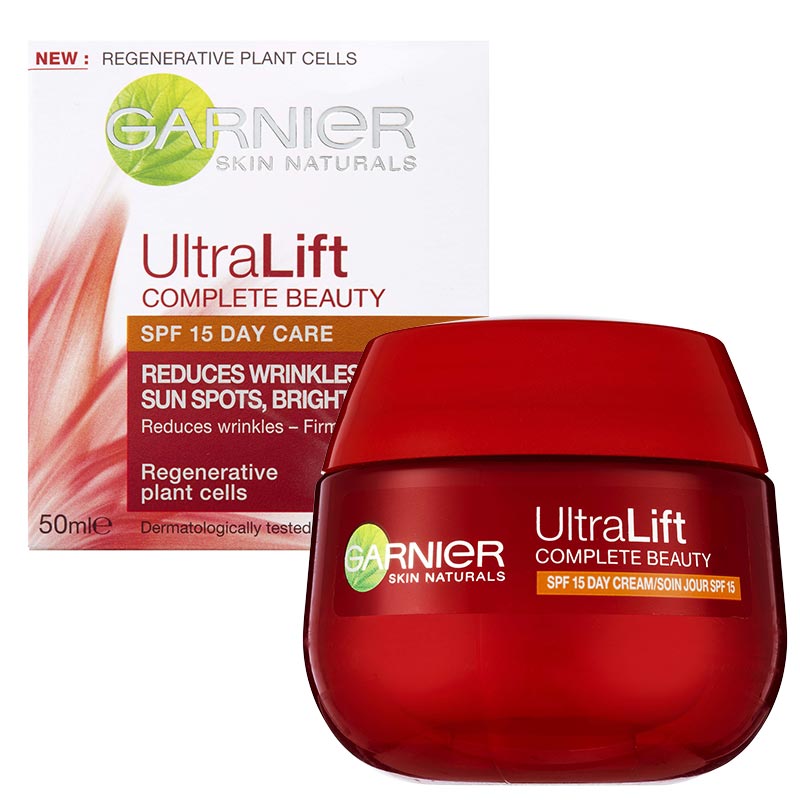 garnier ultra lift day cream spf 15