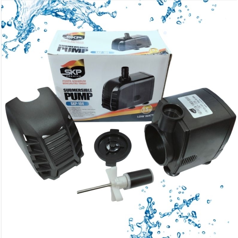 SKP PREMIUM 104 pompa aquarium kolam