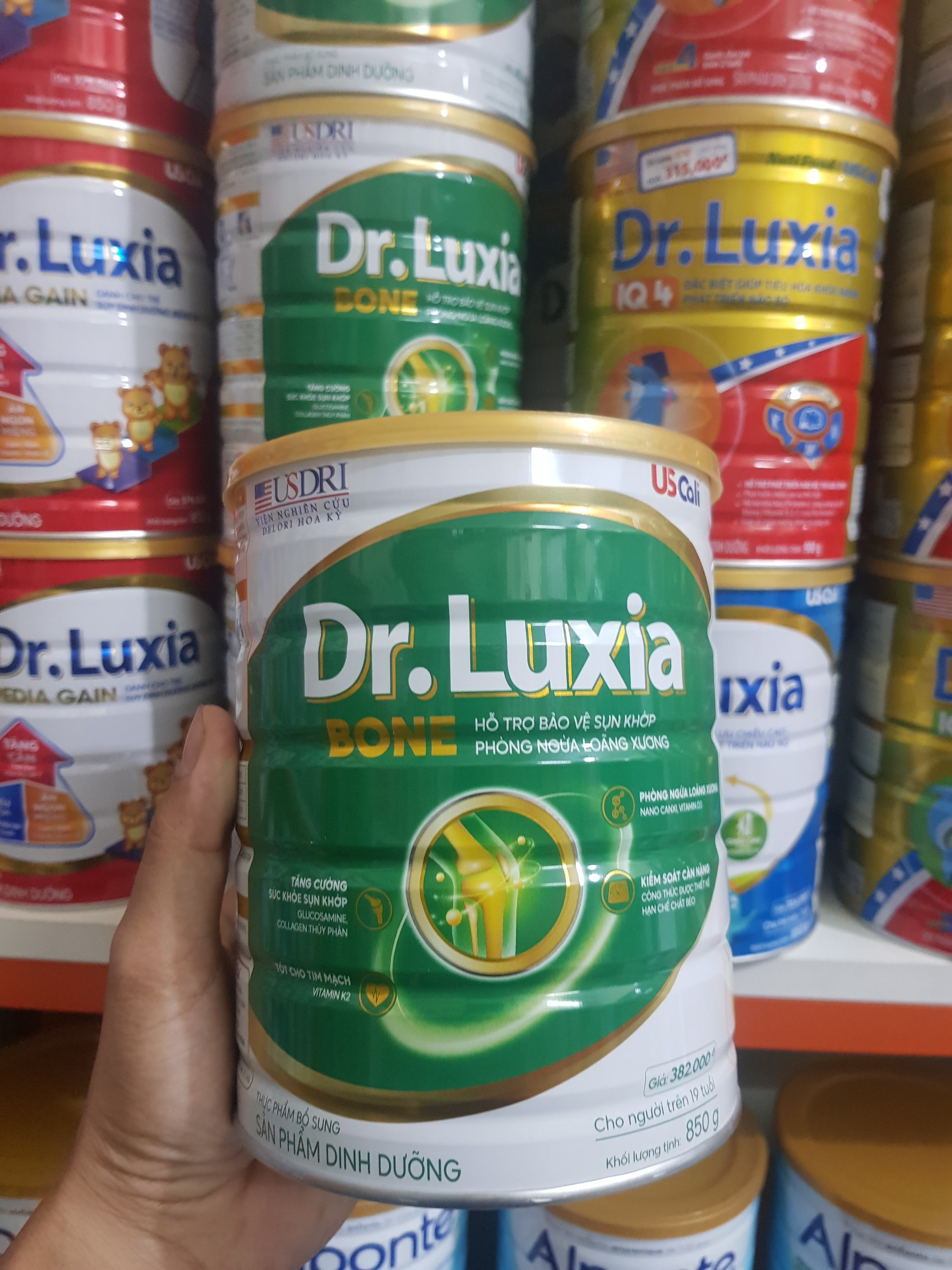 Sữa Dr.Luxia Bone ( bảo vệ sụn khớp. ngăn ngừa loãng xương )date 2024