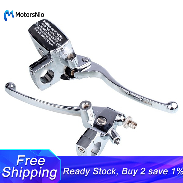 2PCS Motorcycle Handle Brake Pump Clutch Hydraulic Brake Master Cylinder for Honda CB400SF CB250