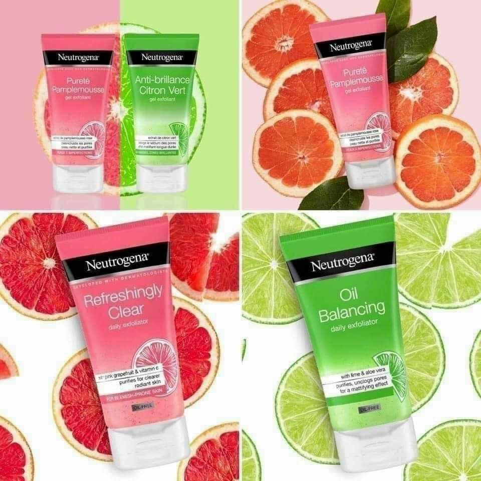 Sữa Rửa Mặt Neutrogena Hồng - Xanh Mỹ