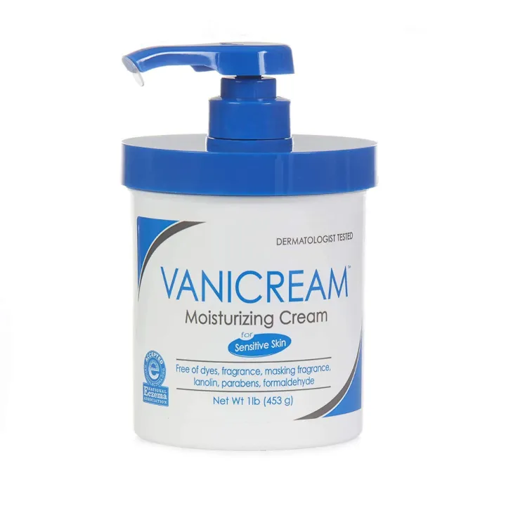 moisturizing cream with pump