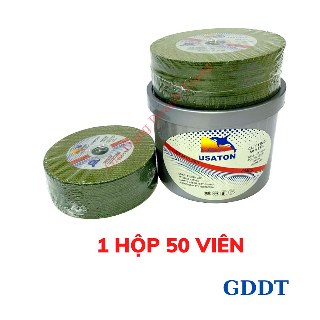 (HÀNG LOẠI 1) 50 Viên Đá Cắt Sắt Phi 100 - Đá Cắt Inox