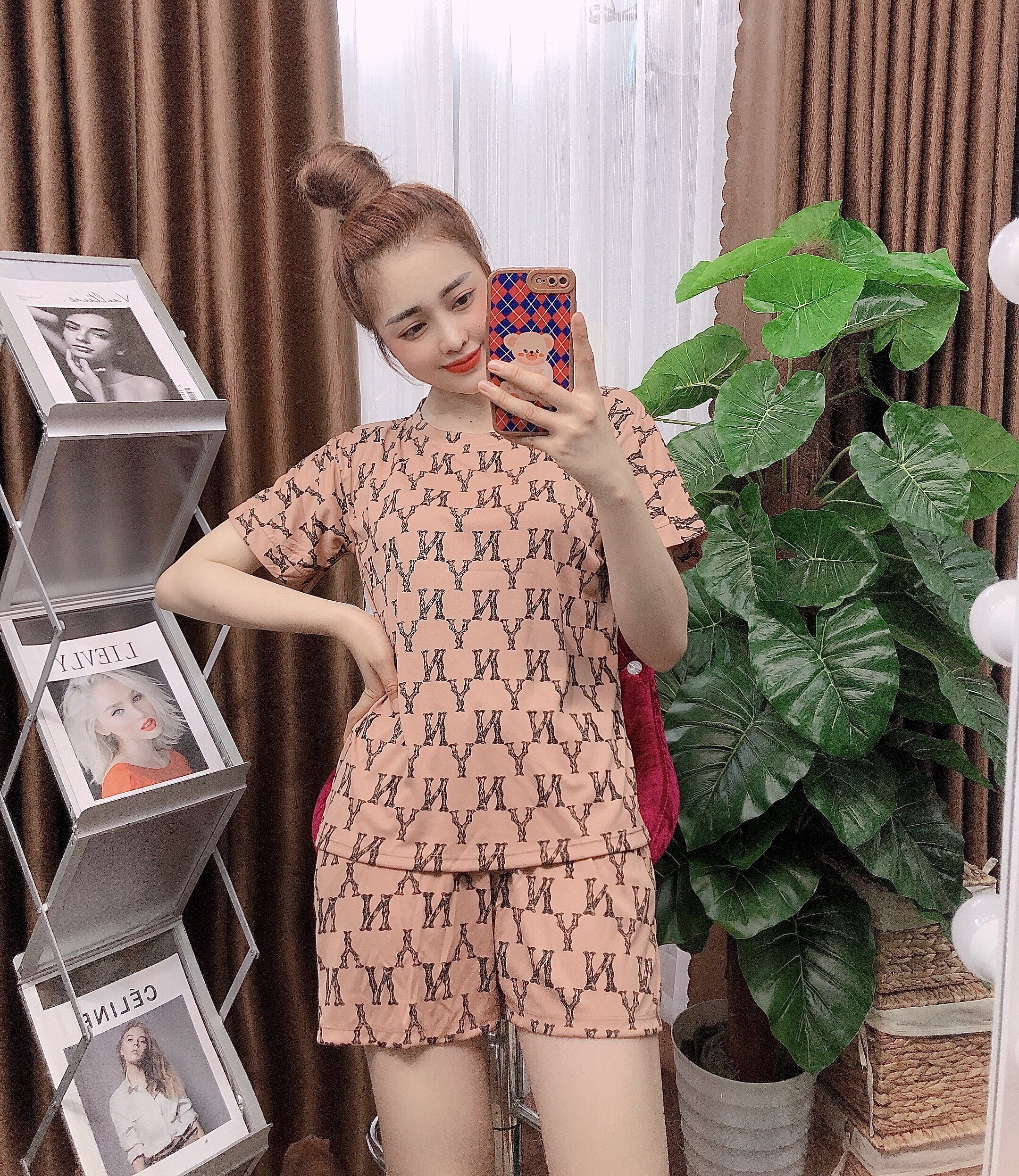 Đồ bộ đùi ngủ mặc nhà