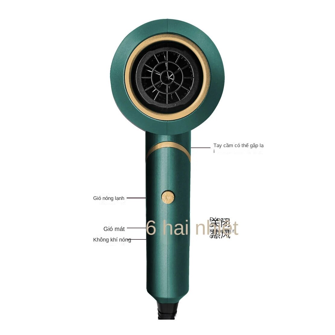 Máy sấy tóc 110v gấp hình chữ t tiệm làm tóc gia đình ion âm nhiệt độ không đổi công suất cao máy sấy tóc ion âm hot trên mạng máy sấy tóc búa tiêu chuẩn châu âu máy sấy tóc điện gấp công suất cao