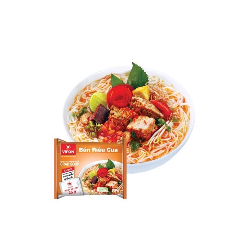 Bún riêu cua Vifon gói 80g