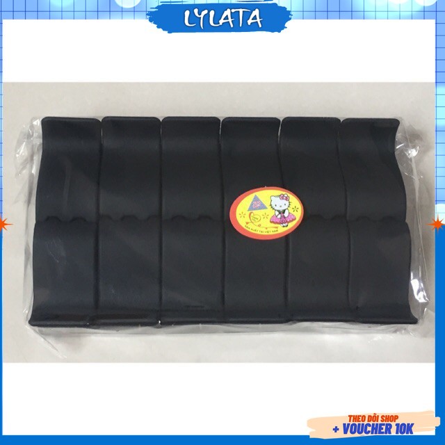 Kẹp tóc càng cua , cặp tóc càng cua đen nâu KT01