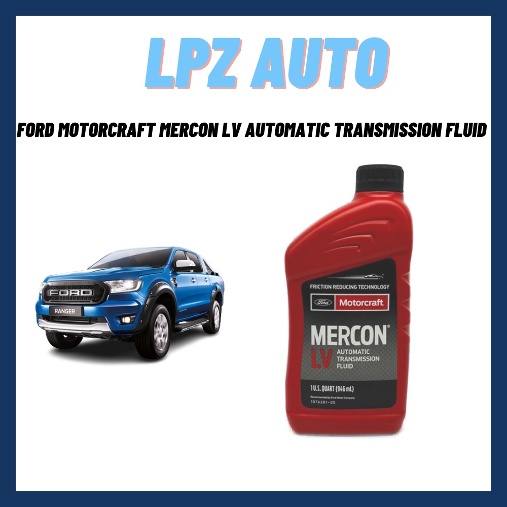 Ford MotorCraft Mercon LV Automatic Transmission Fluid (1 Quart