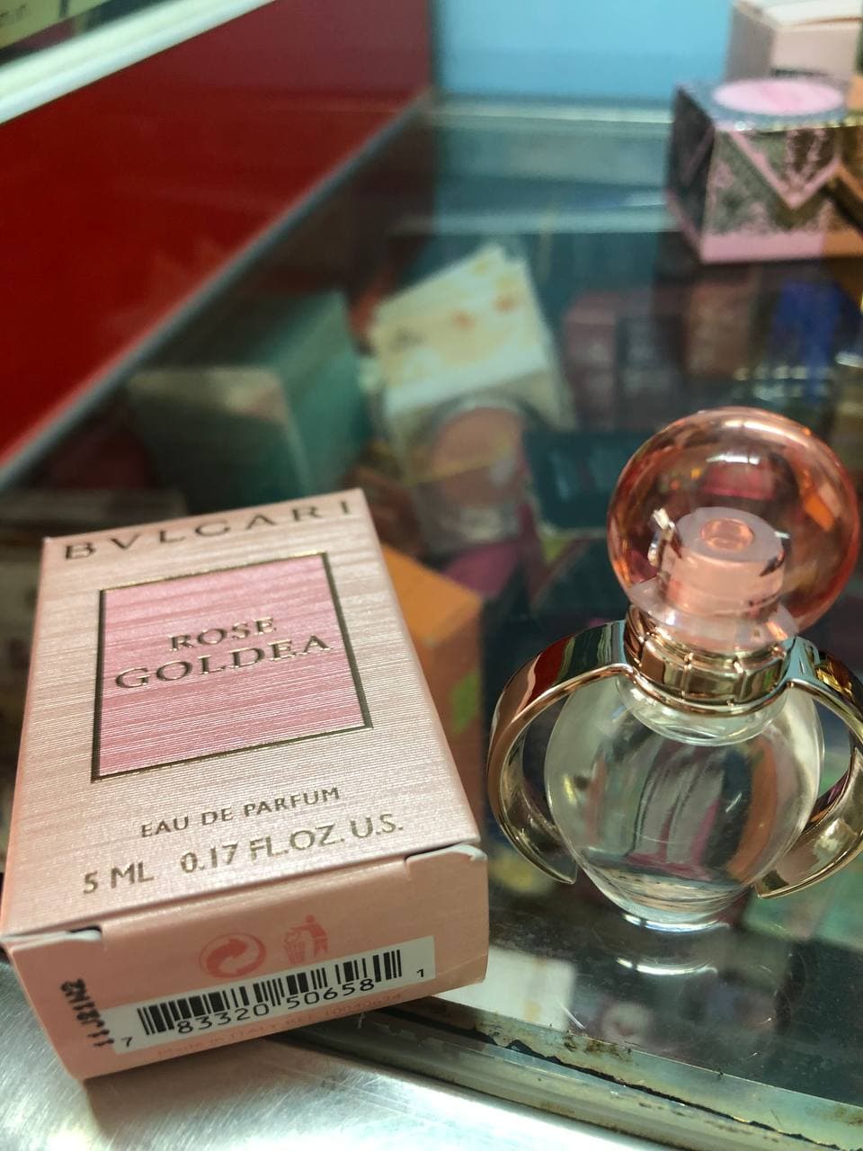 Thơm mini BVLgari rose 5ml