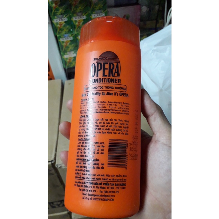 Dầu Gội Và Xả Opera 500g