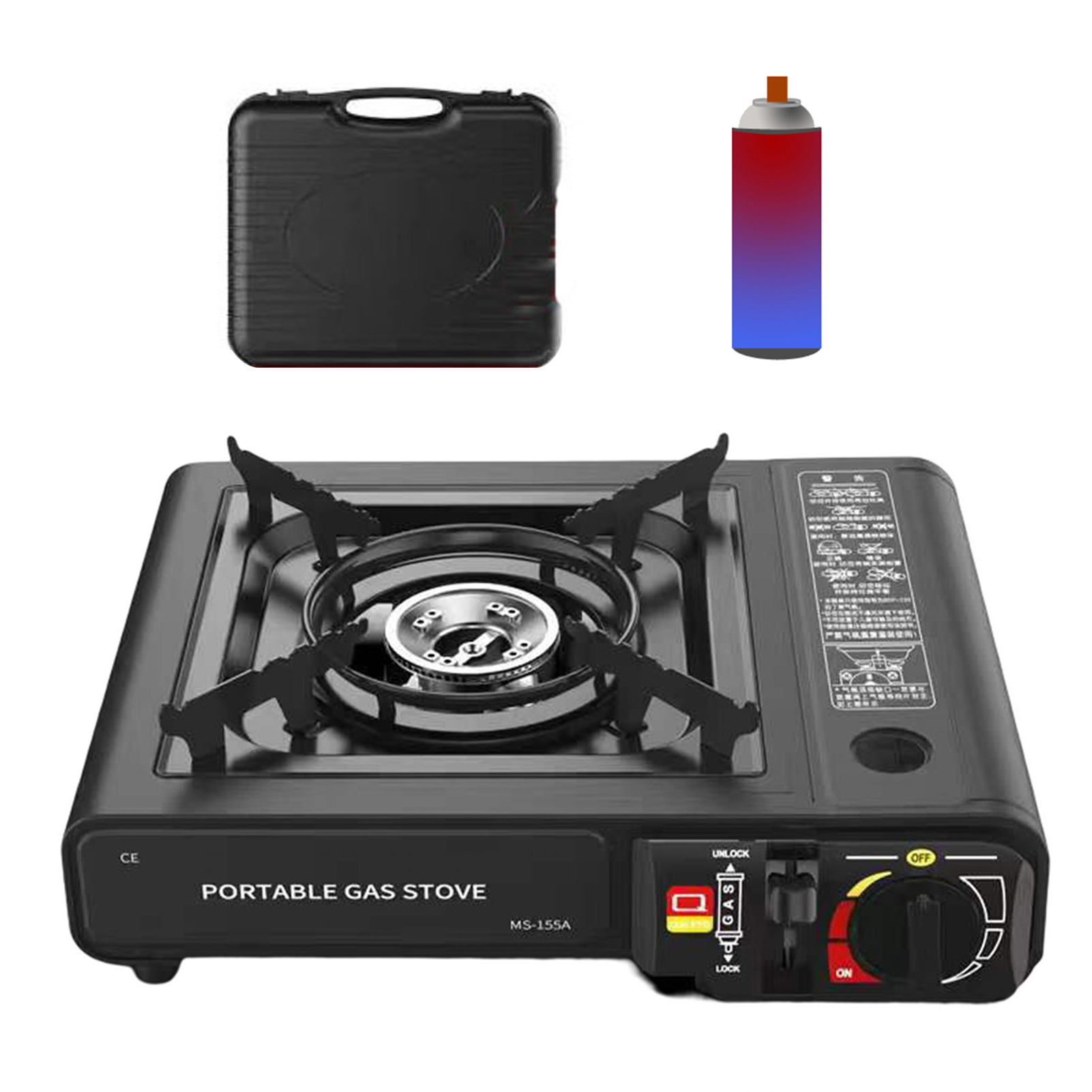 SI Butane Gas Stove Picnic Equipment Portable High-temperature