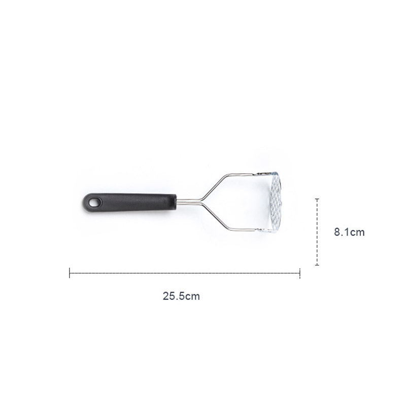 304 potato press stainless steel potato press manual tamper kitchen gadget potato press solid