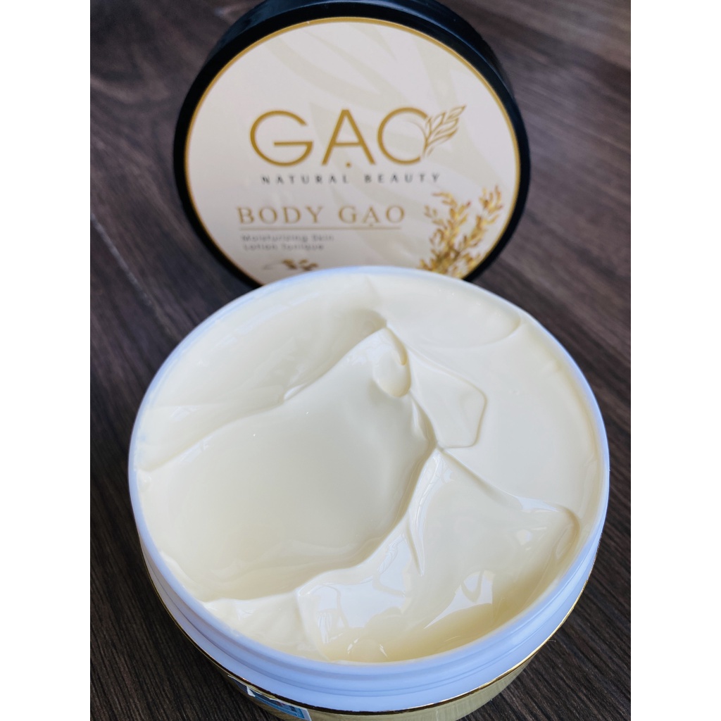 Kem boddy sữa gạo natural 200g