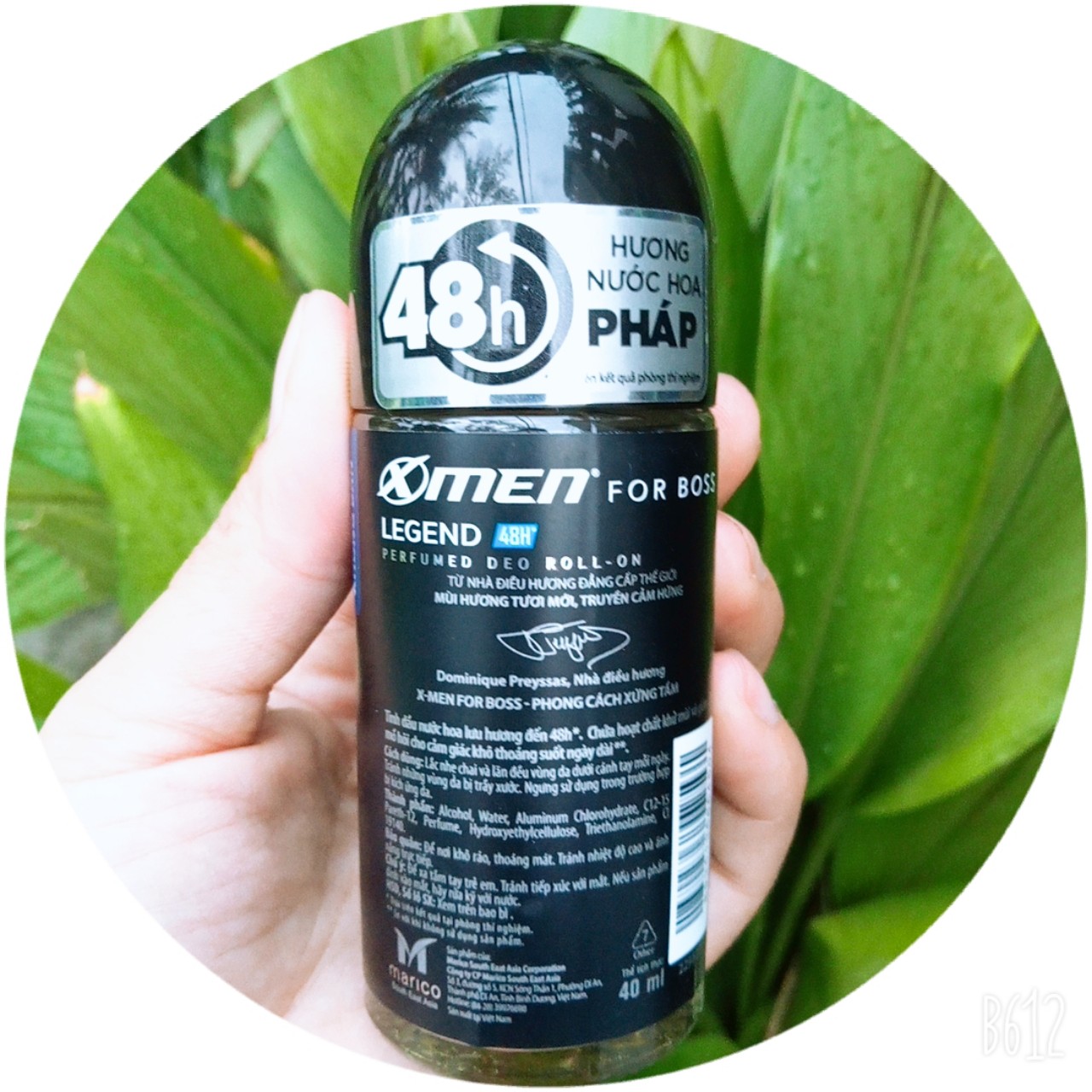 Lăn khử mùi X-Men For Boss Legend - 40ml (Hàng khuyến mãi)