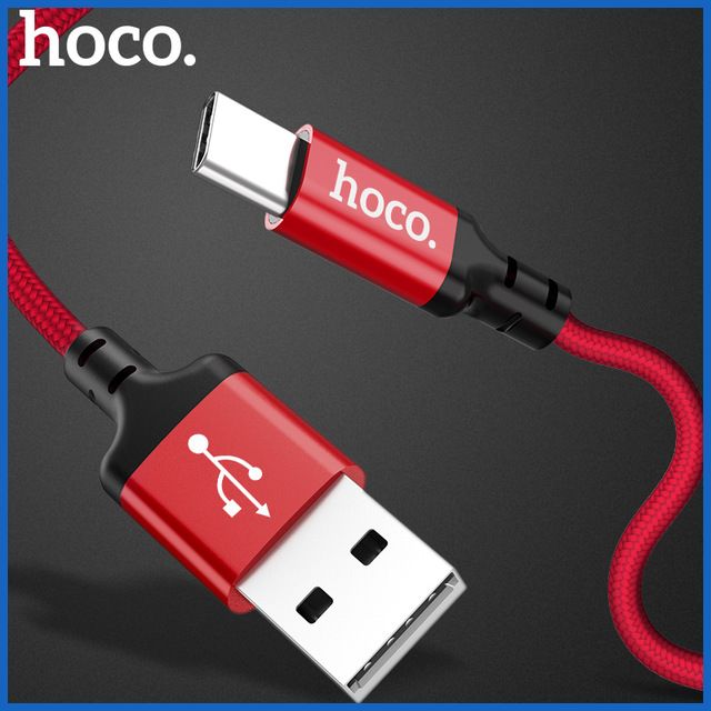 Dây Sạc Nhanh Hoco X14 Dây Dù cho Iphone/Ipad/Androi/TypeC  1M/2M