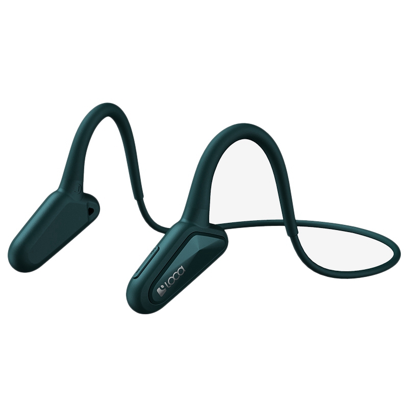 LOCA Z2 Bone Conduction Bluetooth Headset, Ipx4 Waterproof Wireless Bluetooth Headset for Running, Traveling