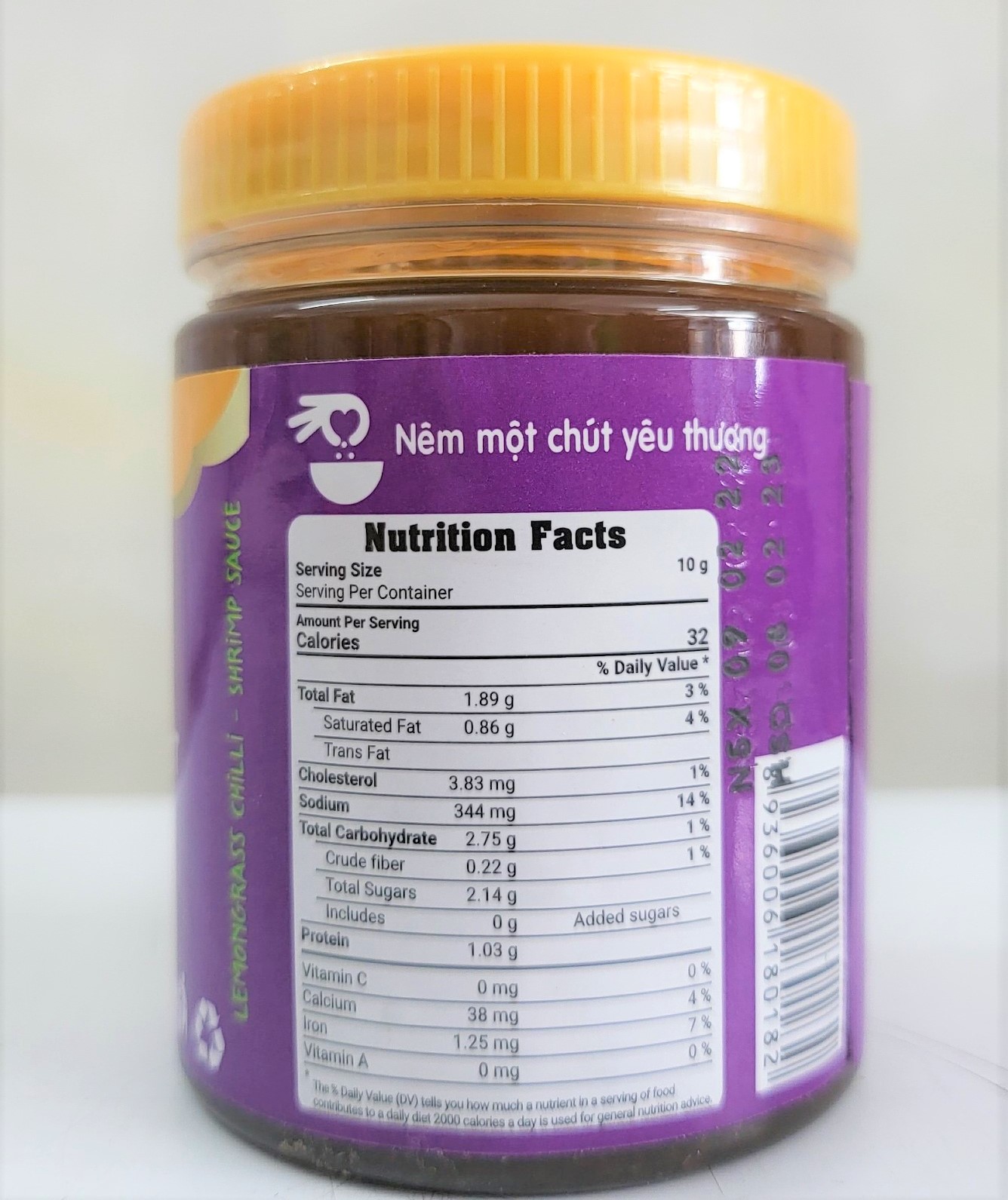 [Lọ 200g] MẮM RUỐC SẢ ỚT [VN] BẢO NGỌC Shrimp Paste