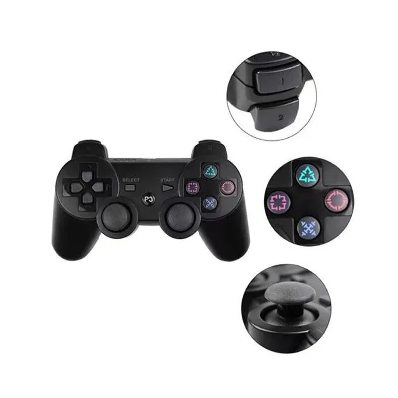 【Best value for money】 Wireless Game Controller For Ps3 Bluetooth-Compatible Joypad For Play Station 3 Joystick Console For Ps3 Controle Pc