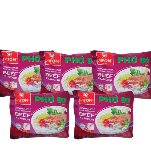 Combo 5 Gói, 10 Gói Phở Bò- Phở Gà Vifon 65gr