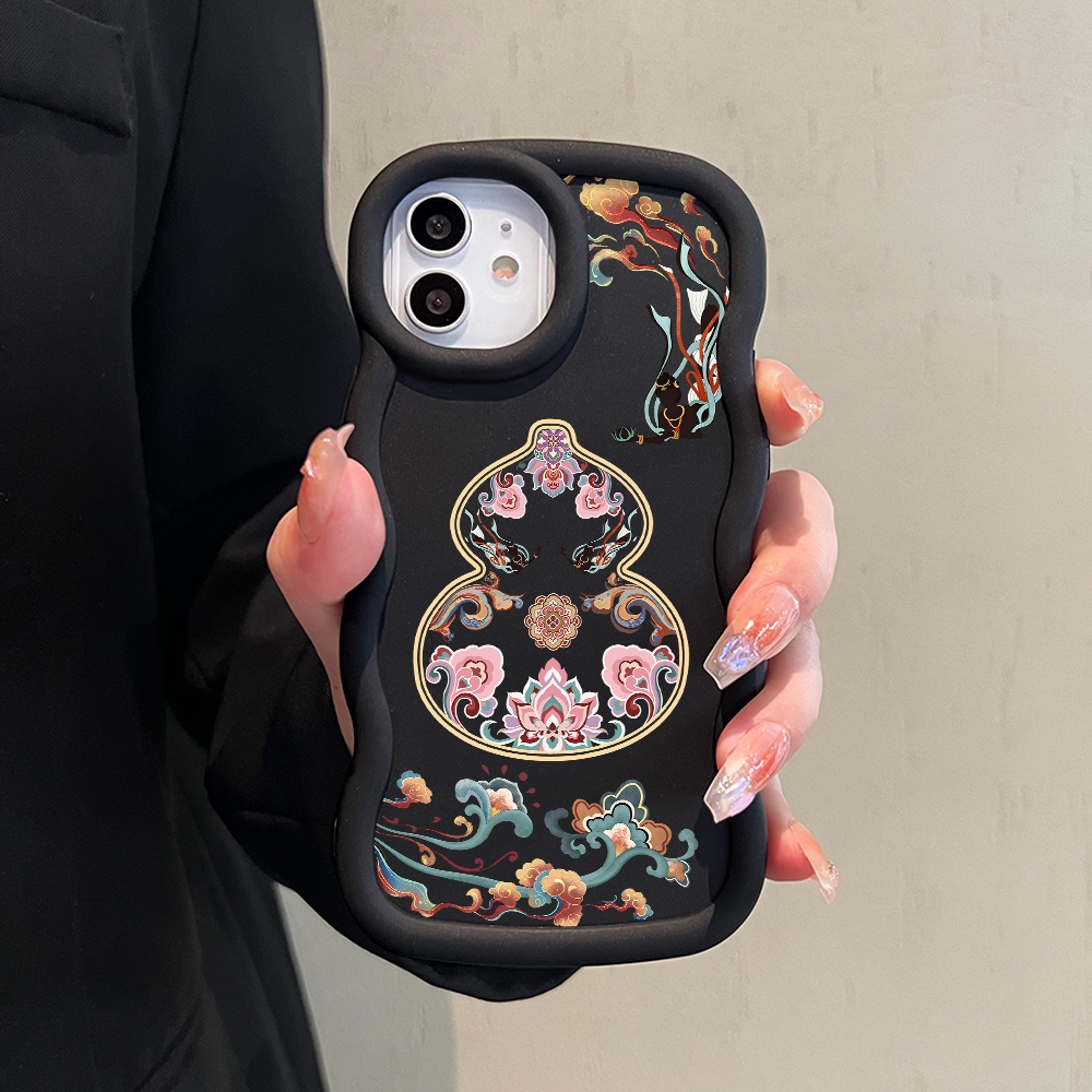 FELMYST%20for%20Samsung%20A16%20Back%20Cover%20Big%20Wave%20Edge%20Soft%20Silicone%20Gourd%20Pattern%20Macaron%20Phone%20Case%20-%20Image%206